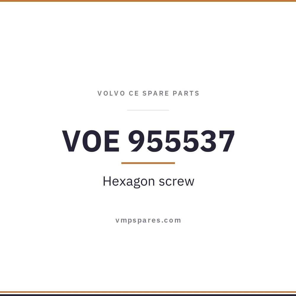 VOE 955537 – Hexagon screw
