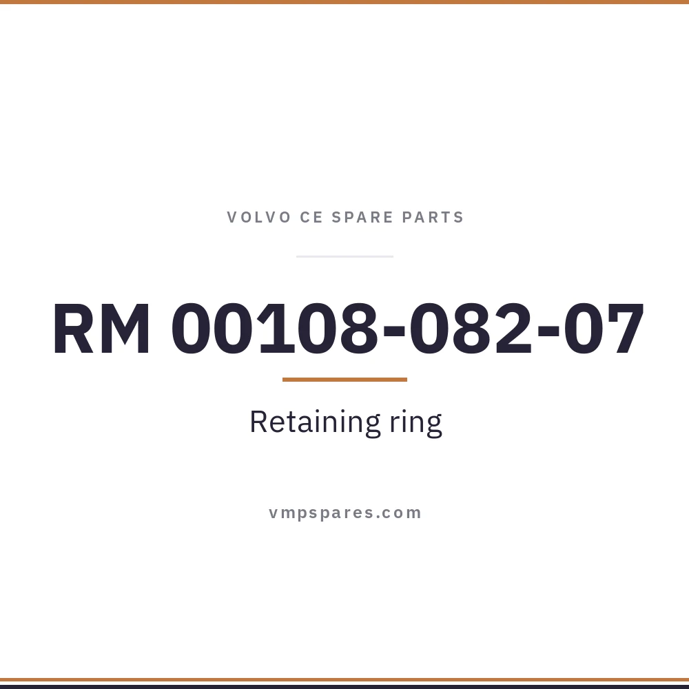RM 00108-082-07 – Retaining ring