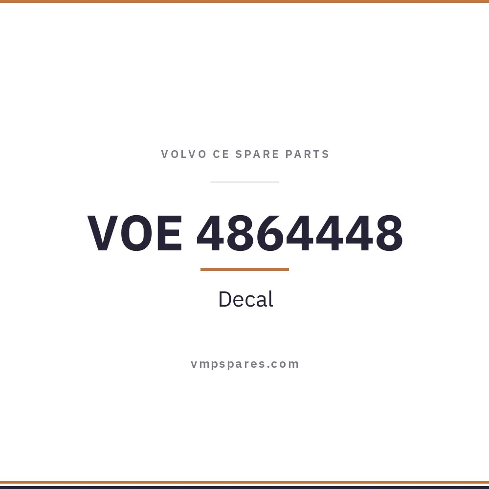 VOE 4864448 – Decal