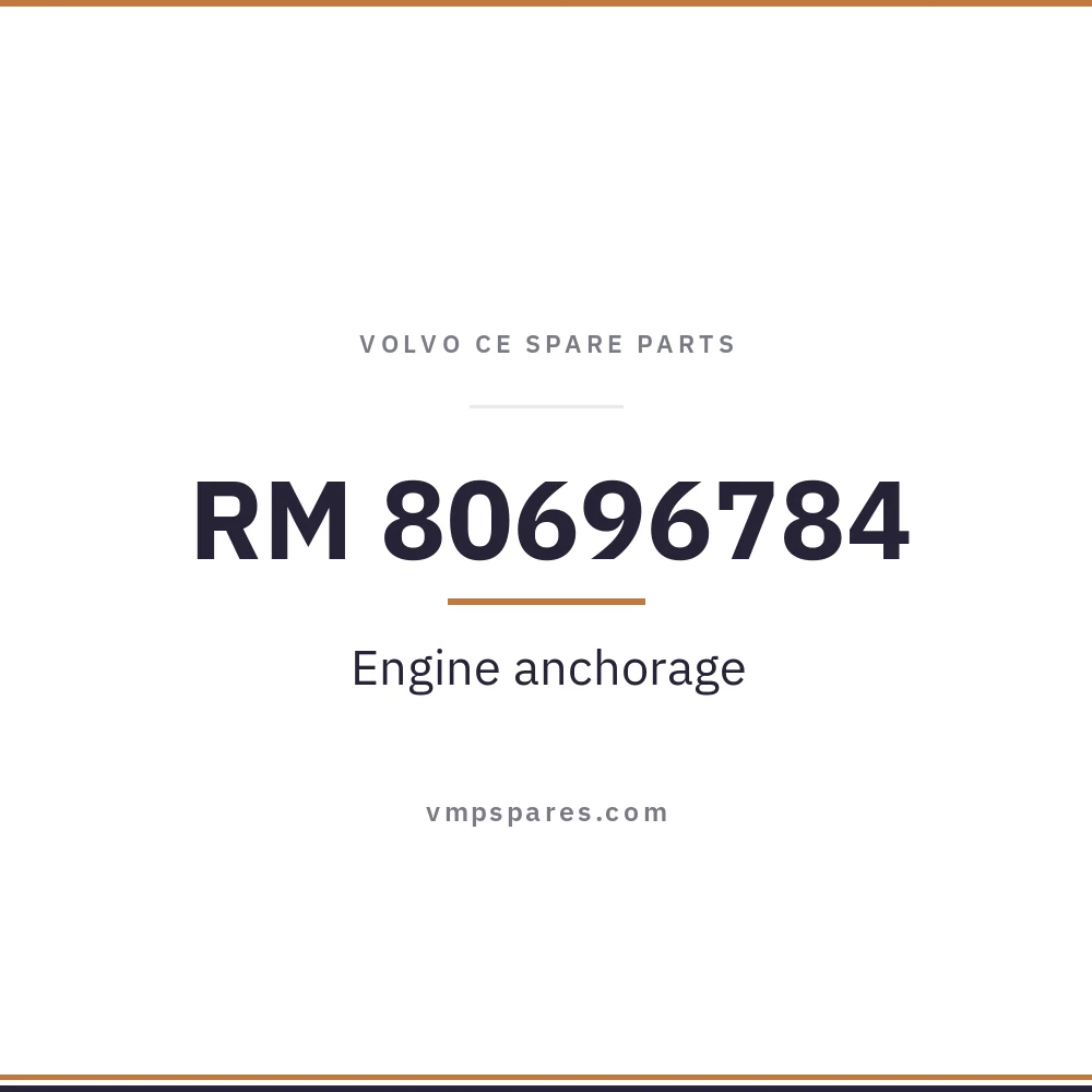 RM 80696784 – Engine anchorage