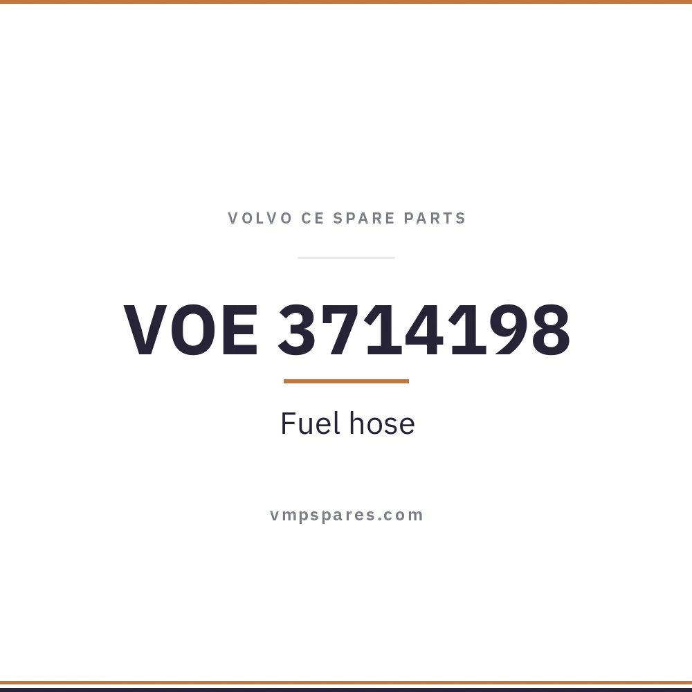 VOE 3714198 – Fuel hose