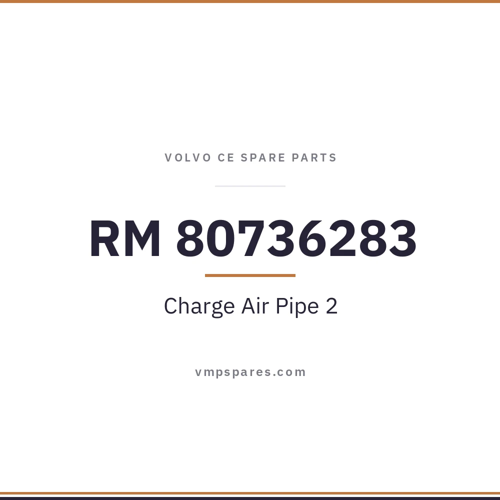 RM 80736283 – Charge Air Pipe 2