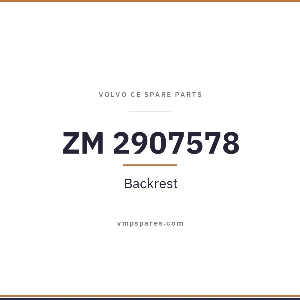 ZM 2907578 – Backrest