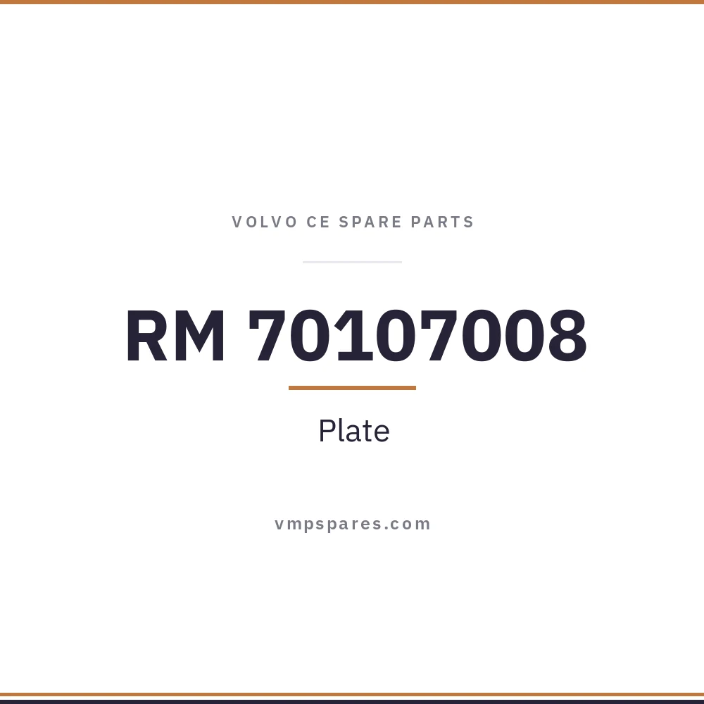 RM 70107008 – Plate
