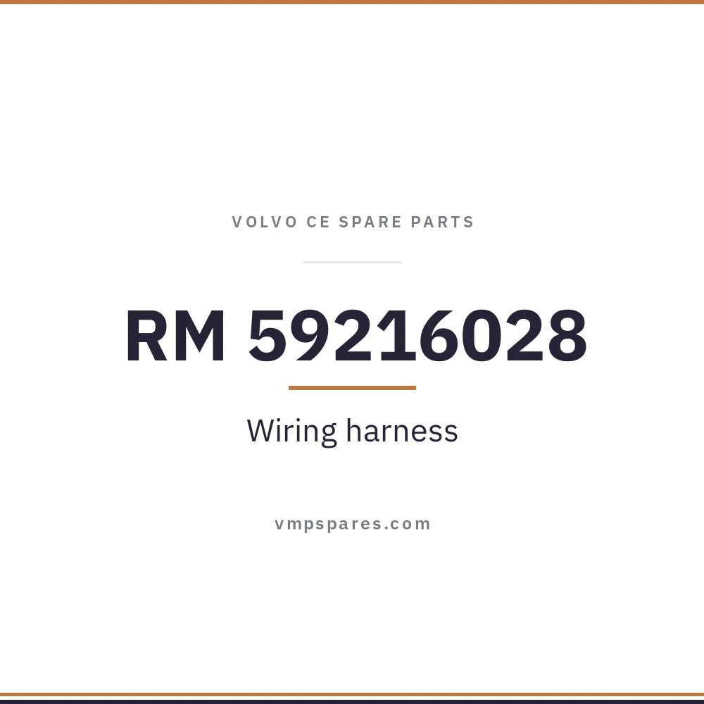 RM 59216028 – Wiring harness