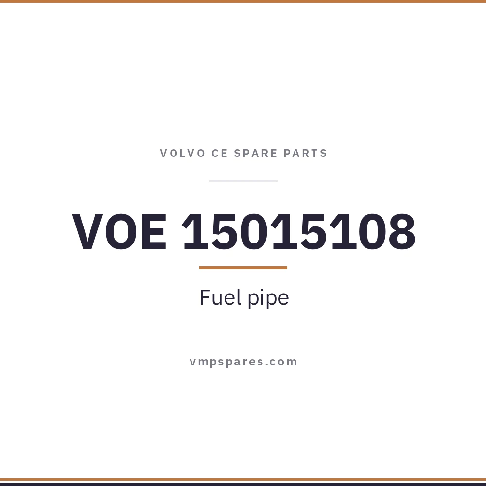 VOE 15015108 – Fuel pipe
