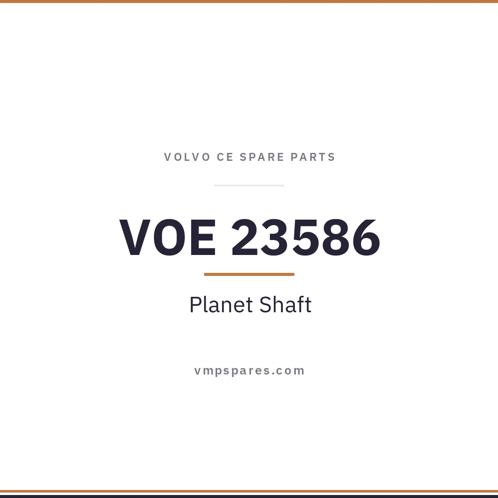 VOE 23586 – Planet Shaft