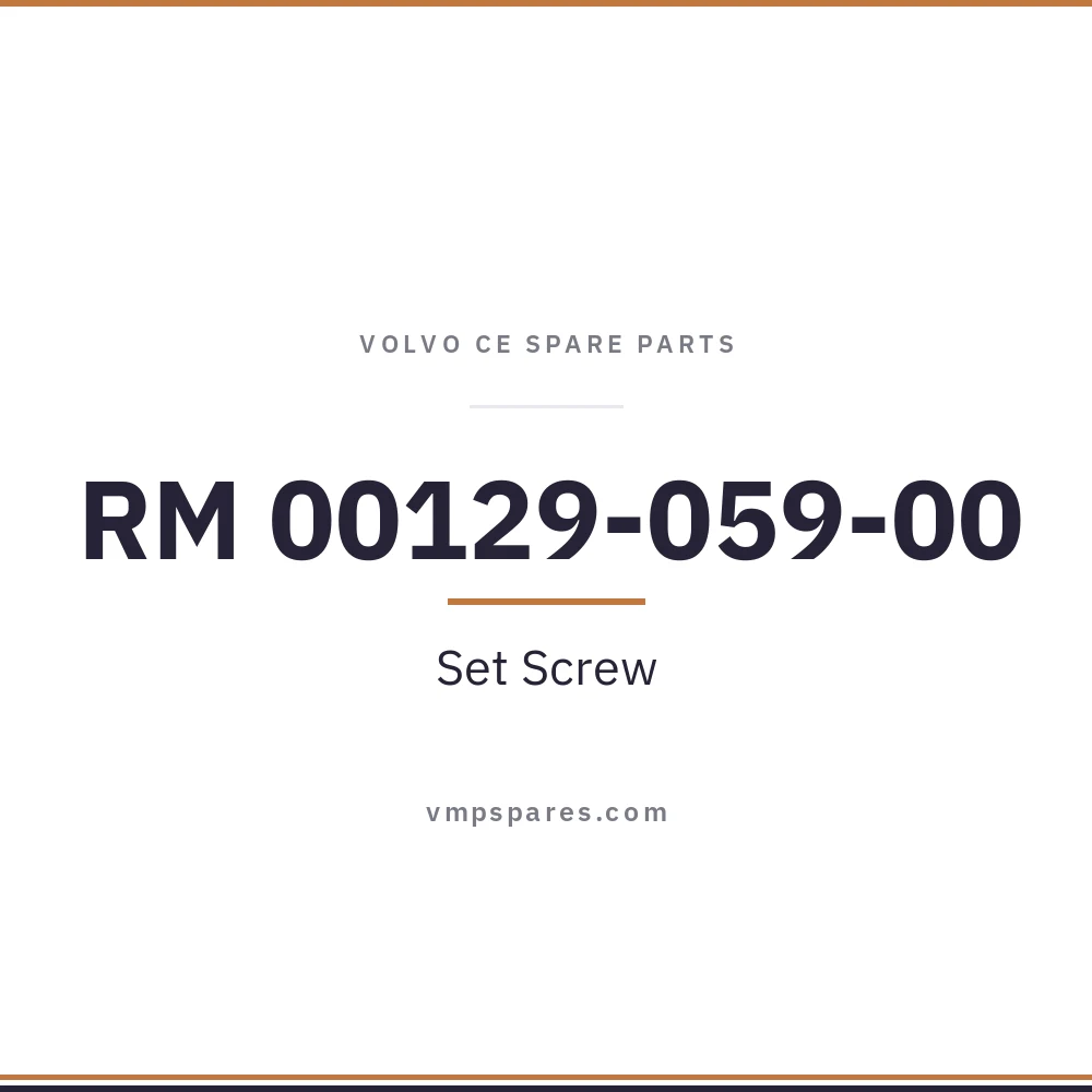 RM 00129-059-00 – Set Screw
