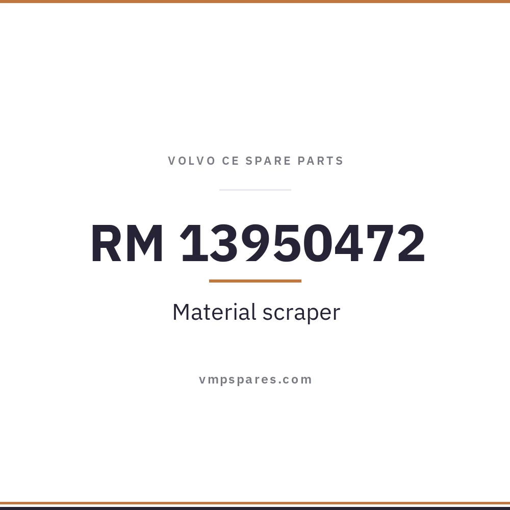RM 13950472 – Material scraper