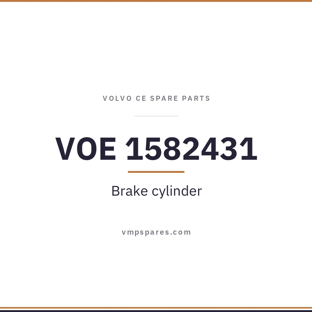 VOE 1582431 – Brake cylinder
