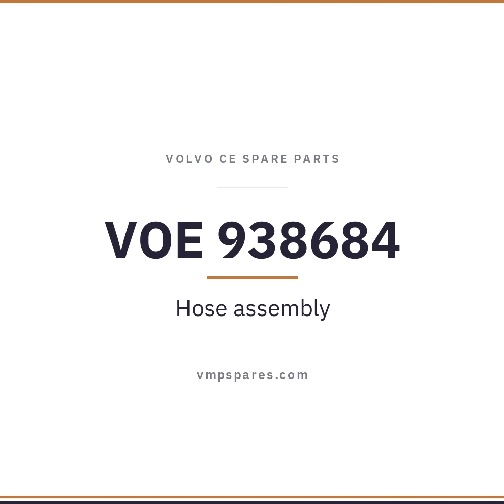 VOE 938684 – Hose assembly