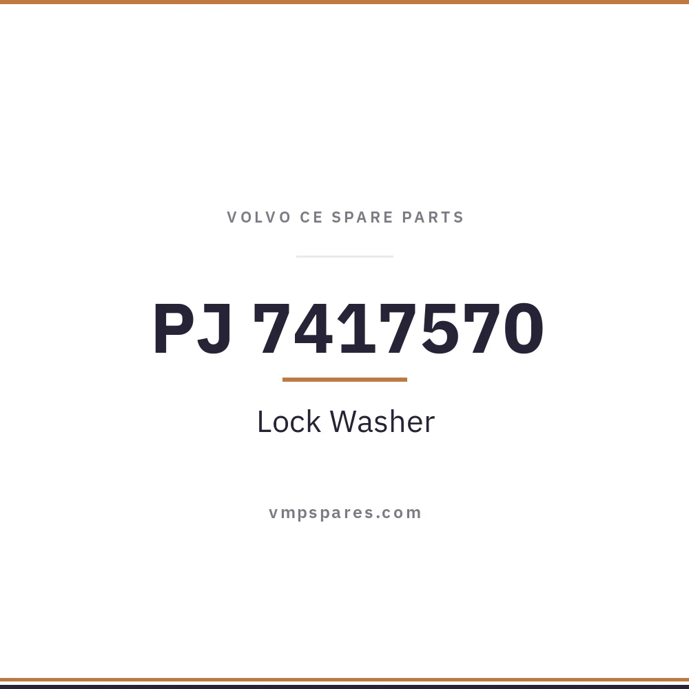 PJ 7417570 – Lock Washer