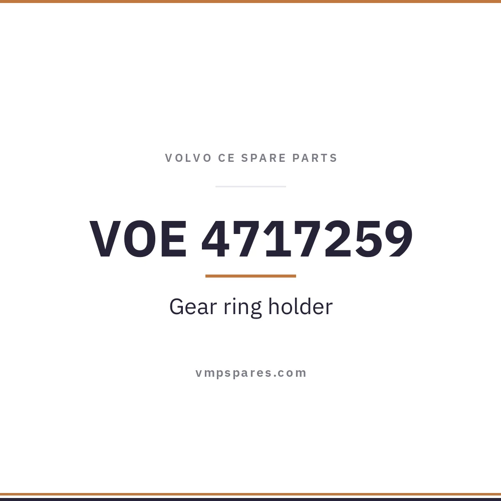 VOE 4717259 – Gear ring holder