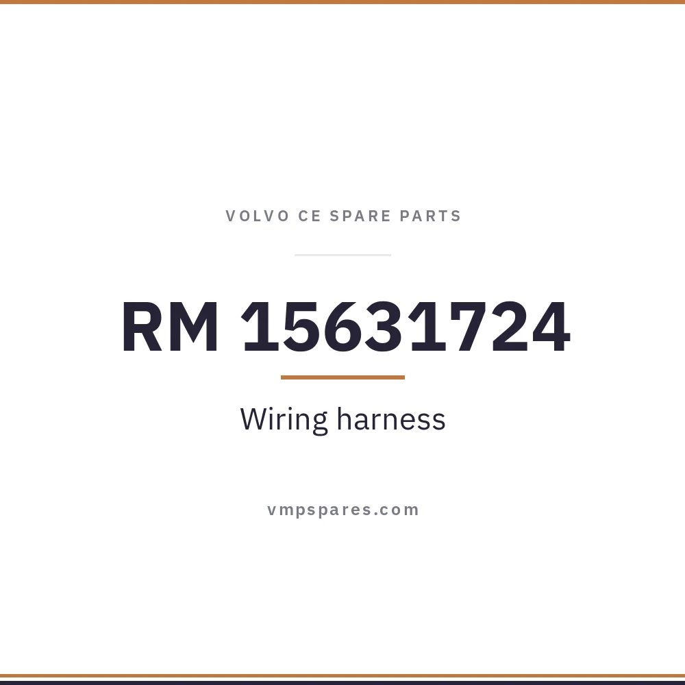 RM 15631724 – Wiring harness