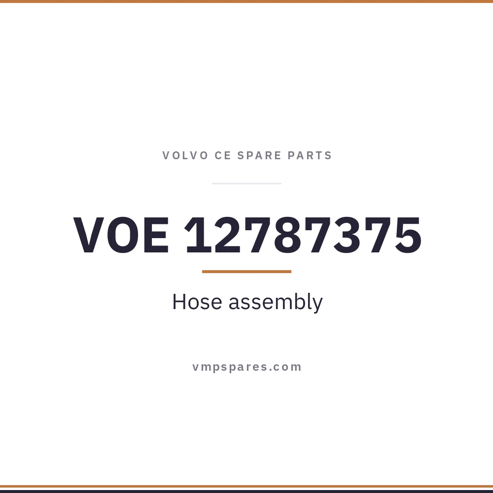VOE 12787375 – Hose assembly