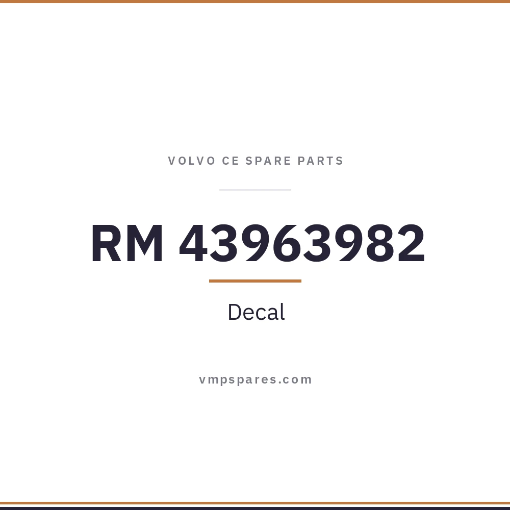 RM 43963982 – Decal