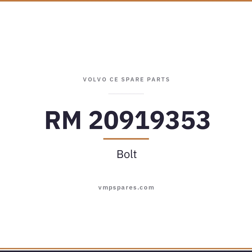 RM 20919353 – Bolt