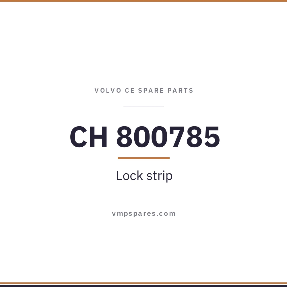 CH 800785 – Lock strip