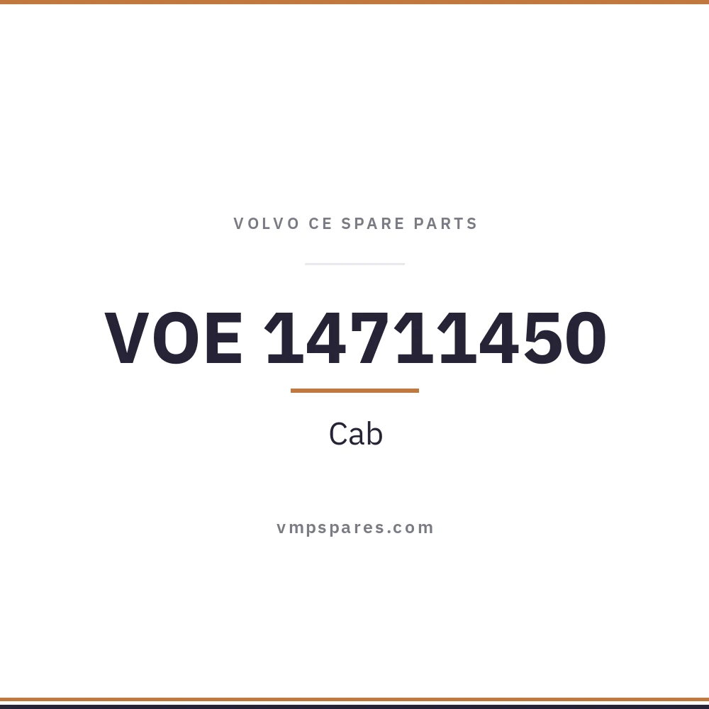 VOE 14711450 – Cab