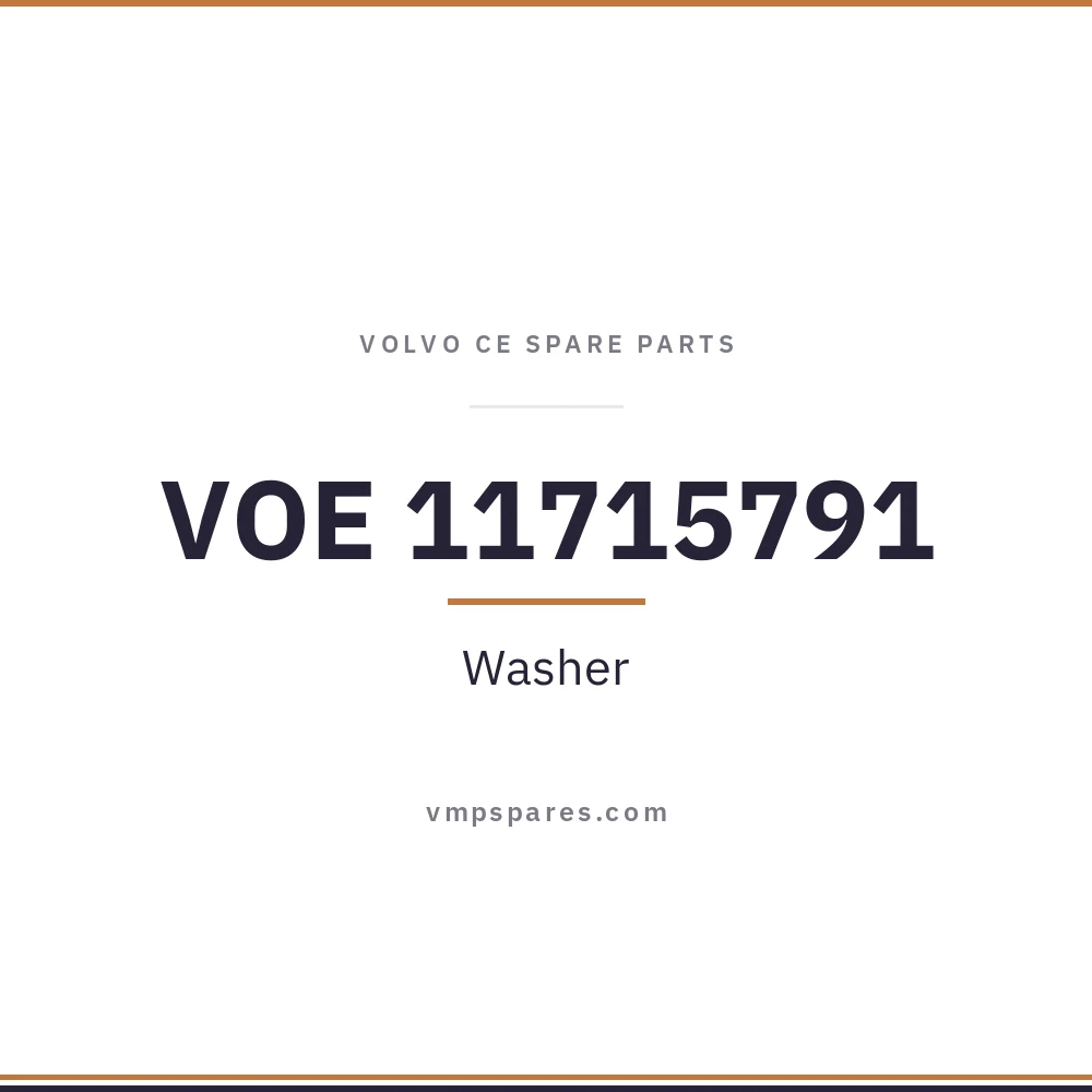 VOE 11715791 – Washer