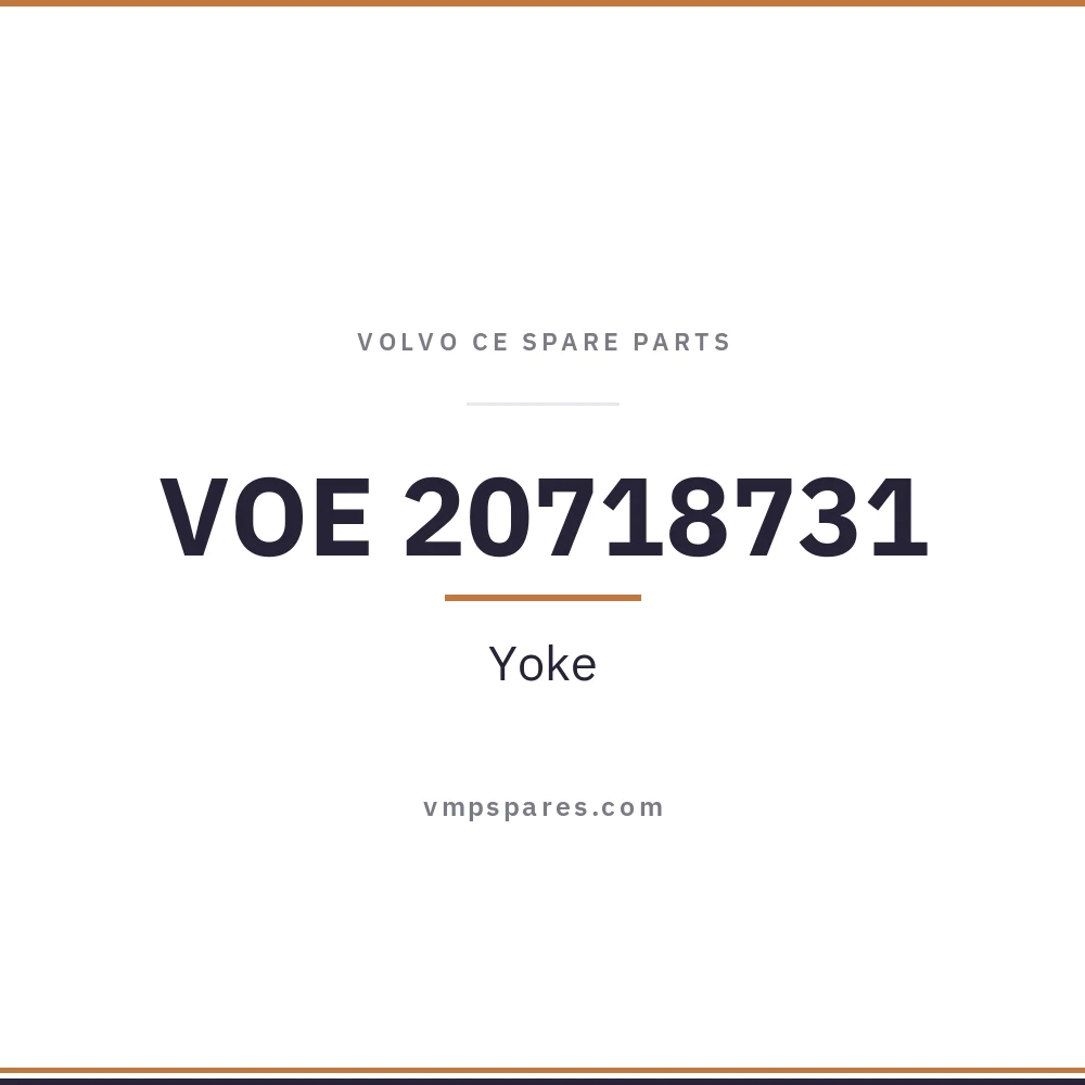 VOE 20718731 – Yoke
