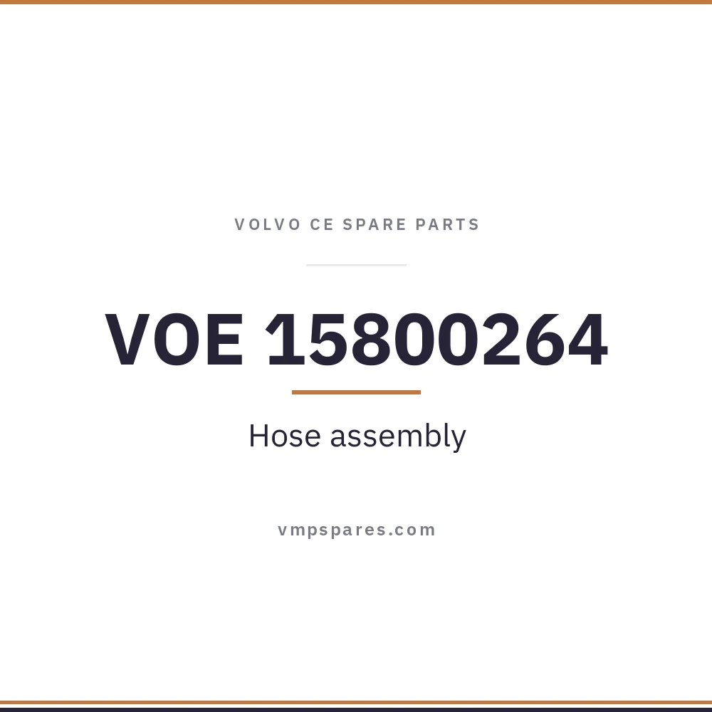 VOE 15800264 – Hose assembly