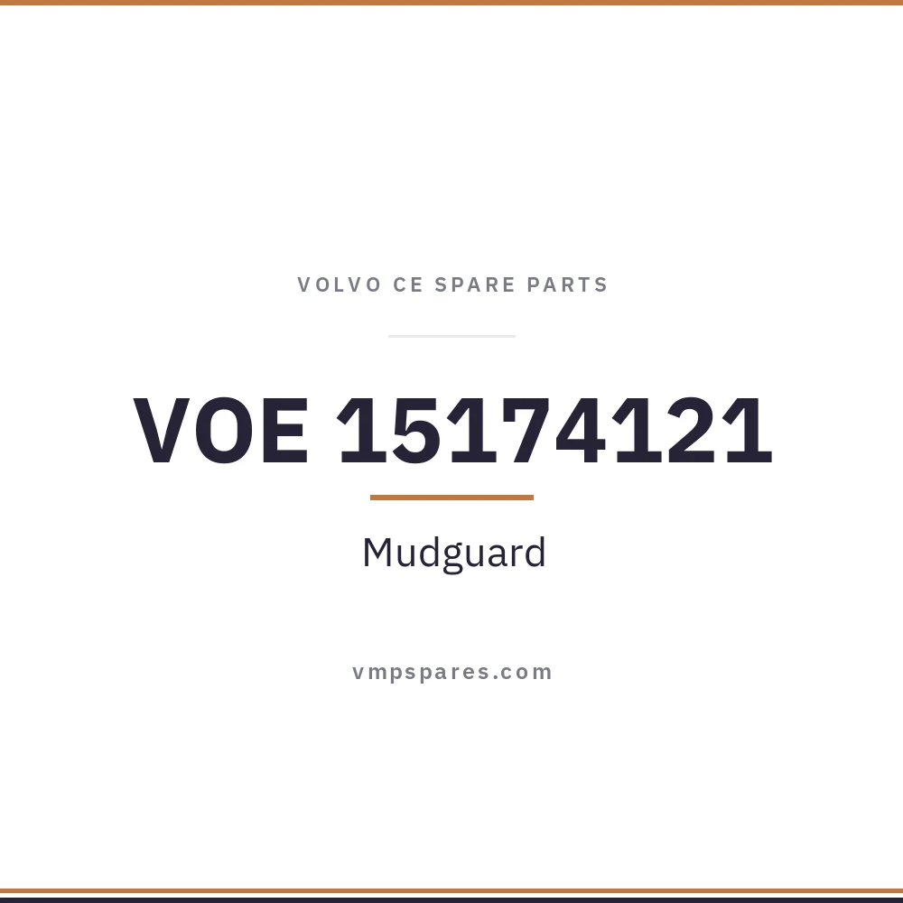 VOE 15174121 – Mudguard