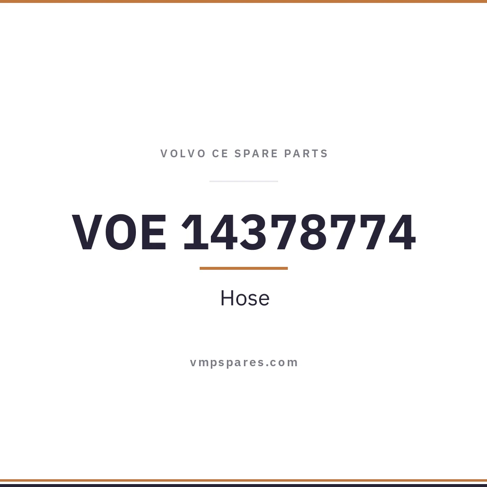 VOE 14378774 – Hose