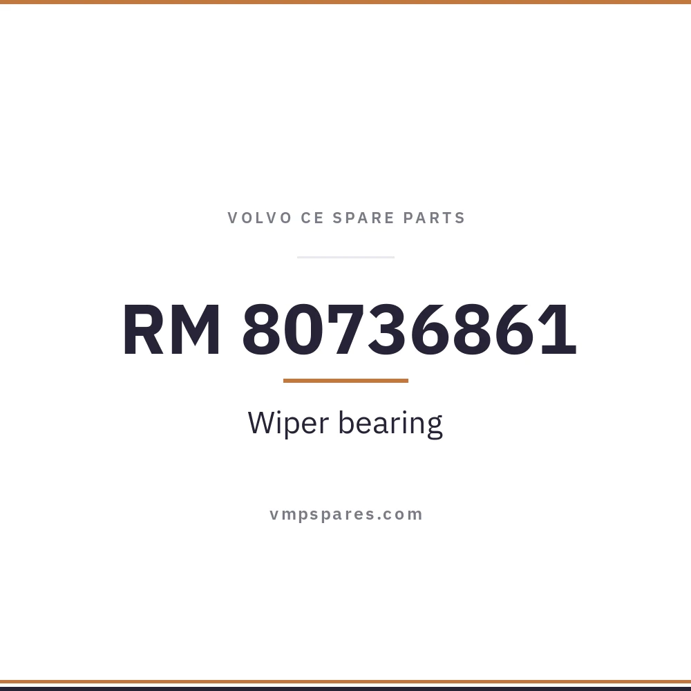 RM 80736861 – Wiper bearing