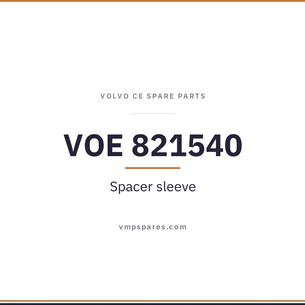VOE 821540 – Spacer sleeve