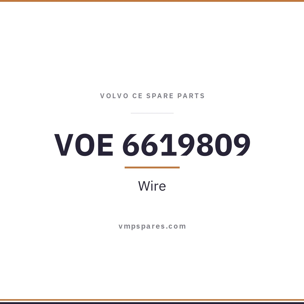 VOE 6619809 – Wire