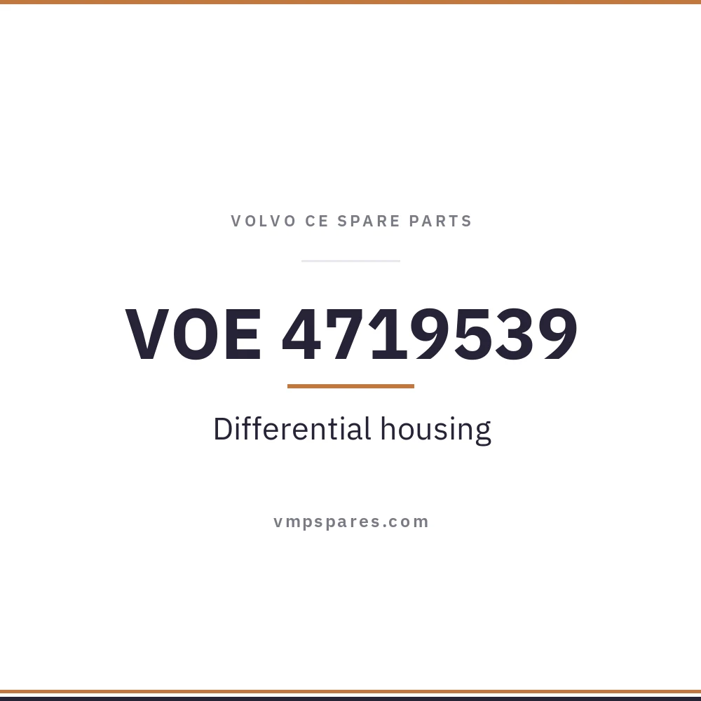 VOE 4719539 – Differential housing