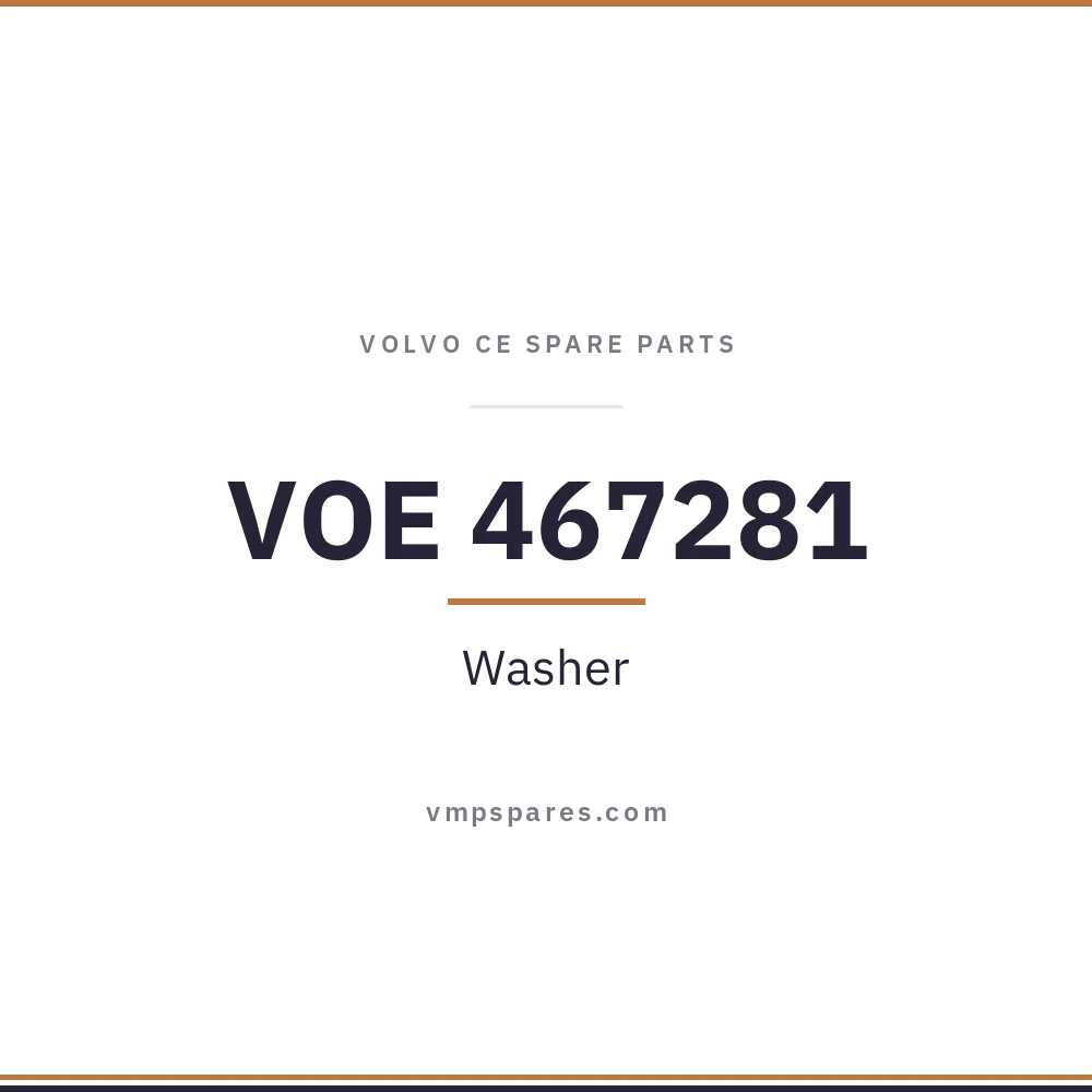 VOE 467281 – Washer