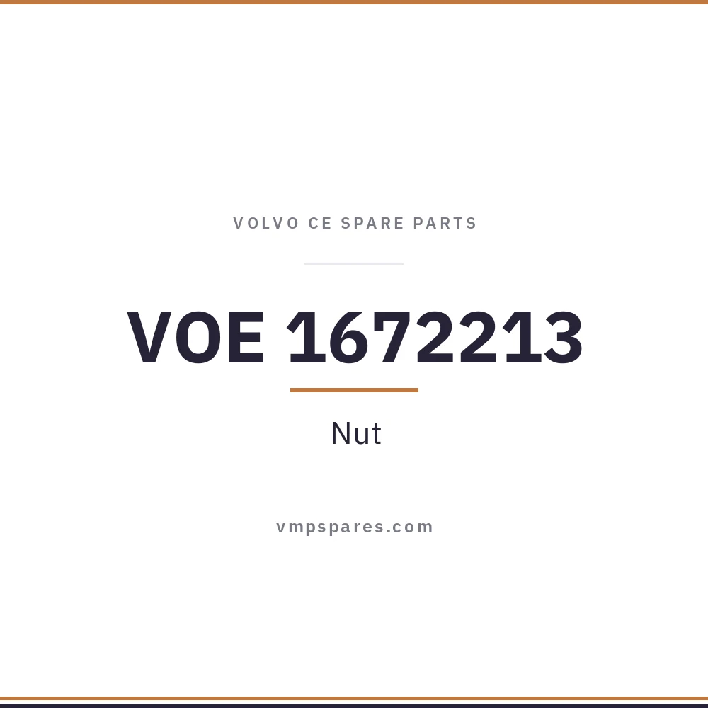 VOE 1672213 – Nut