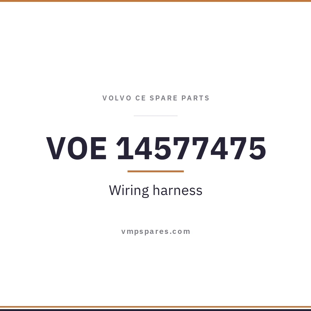 VOE 14577475 – Wiring harness