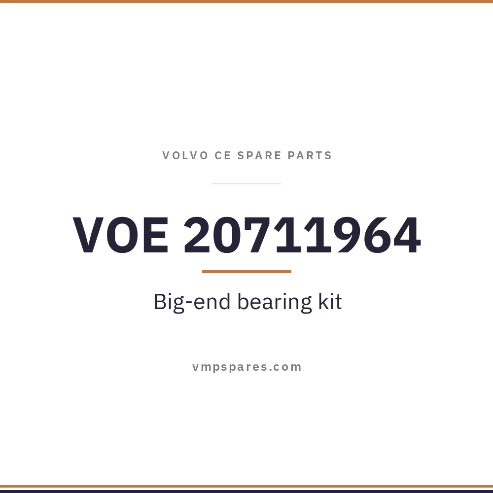 VOE 20711964 – Big-end bearing kit