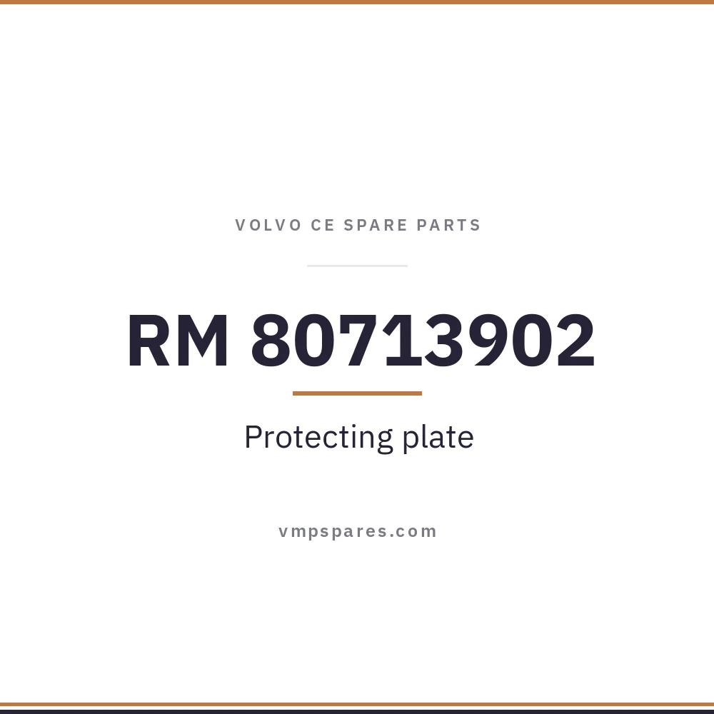RM 80713902 – Protecting plate