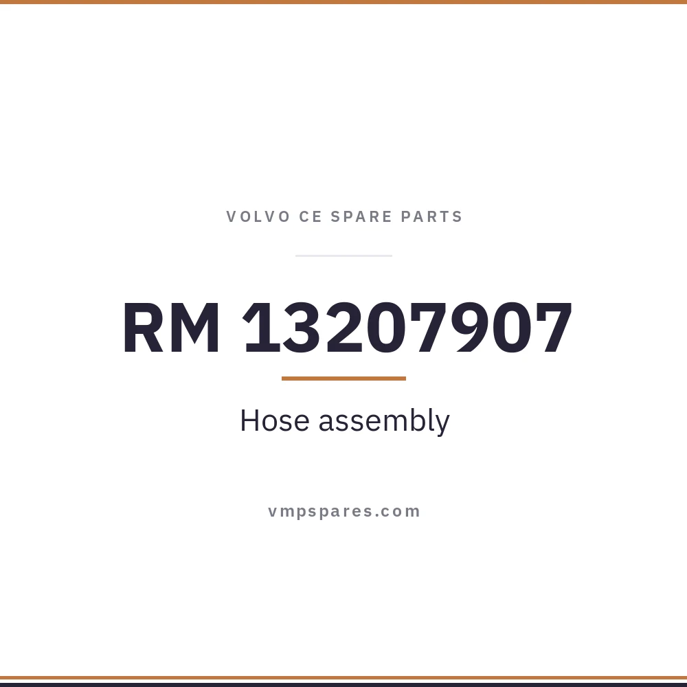 RM 13207907 – Hose assembly