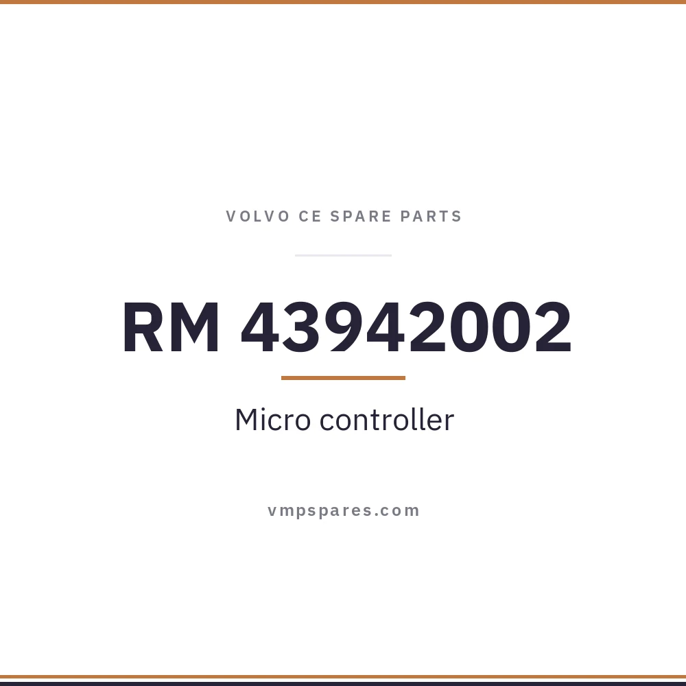 RM 43942002 – Micro controller