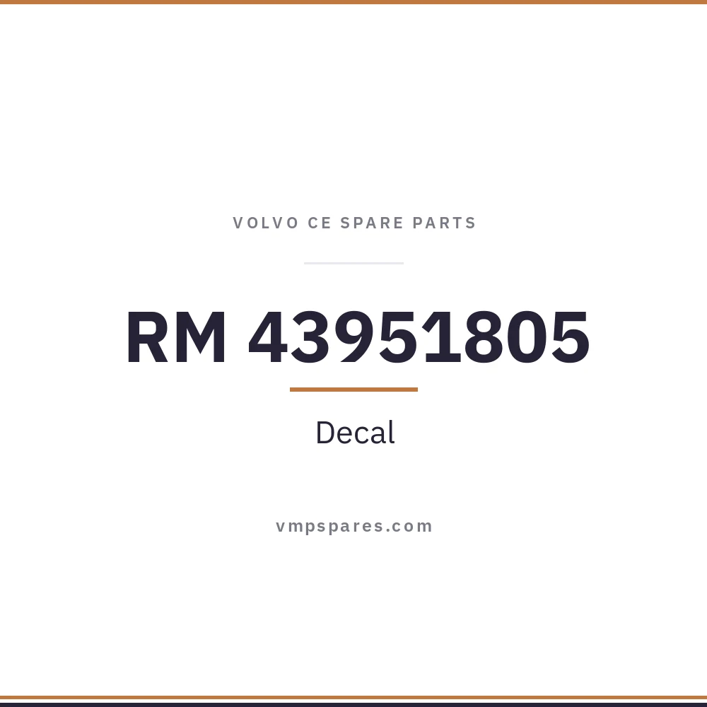RM 43951805 – Decal