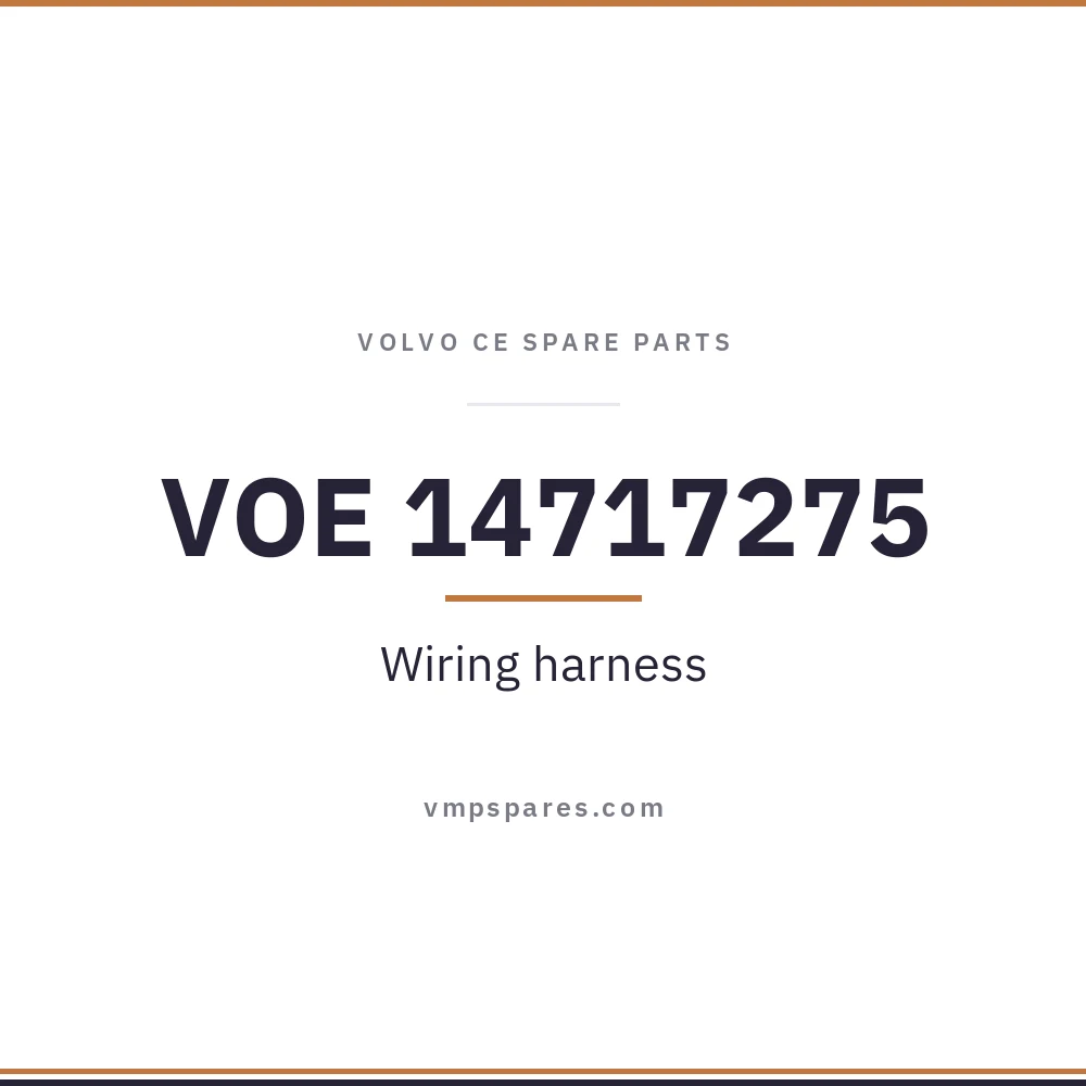 VOE 14717275 – Wiring harness