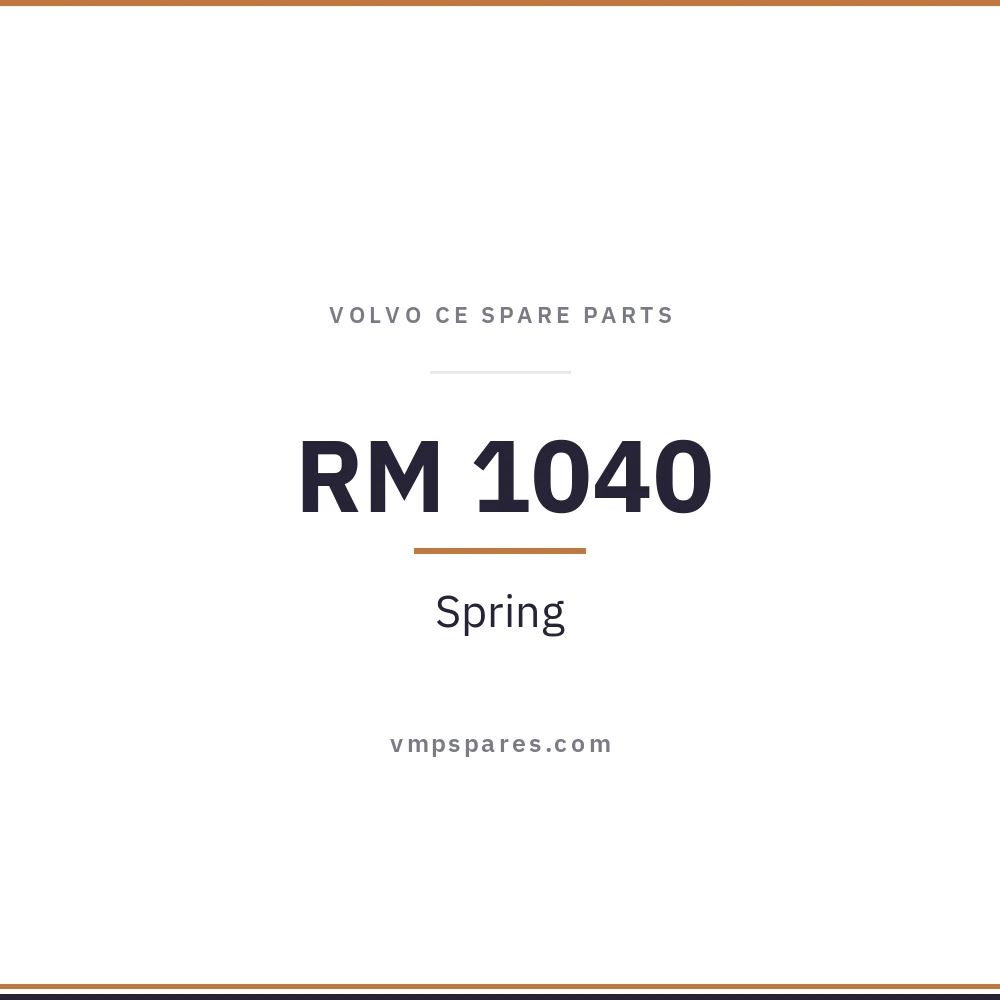 RM 1040 – Spring
