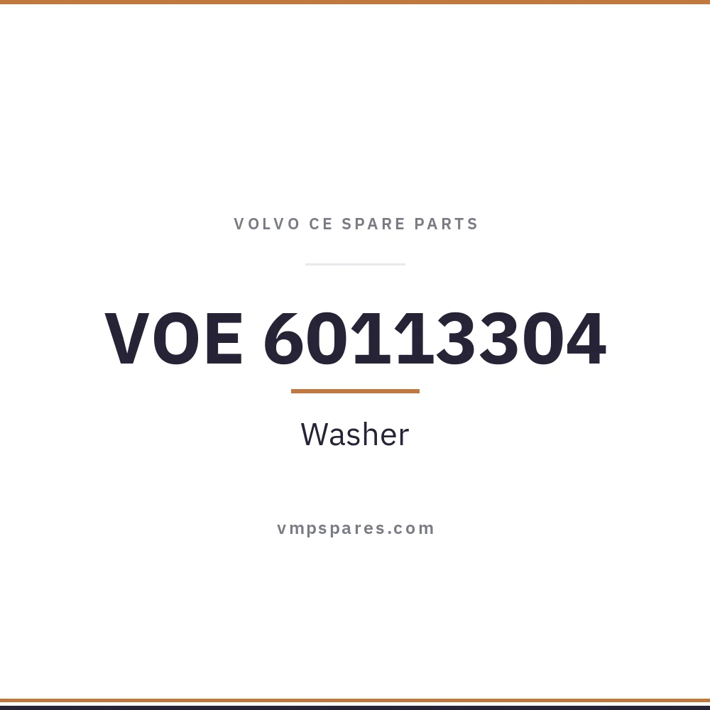 VOE 60113304 – Washer