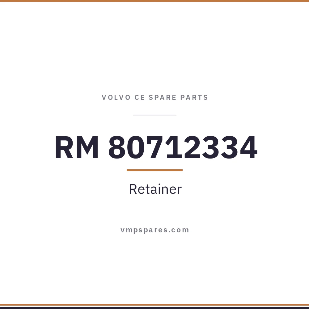 RM 80712334 – Retainer
