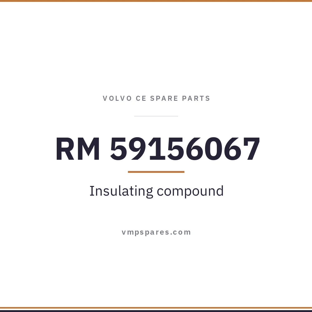 RM 59156067 – Insulating compound