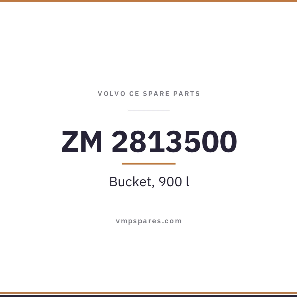 ZM 2813500 – Bucket, 900 l