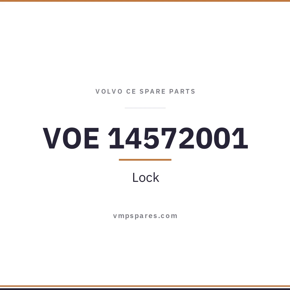 VOE 14572001 – Lock