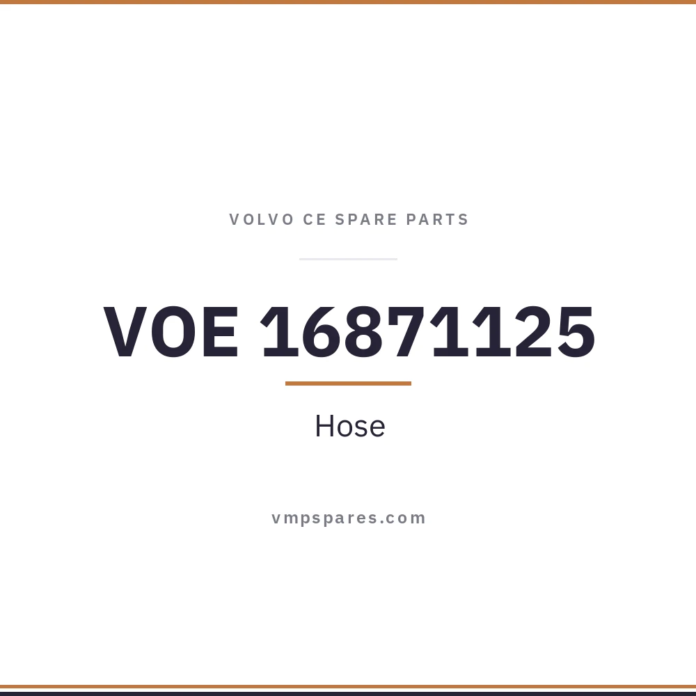 VOE 16871125 – Hose