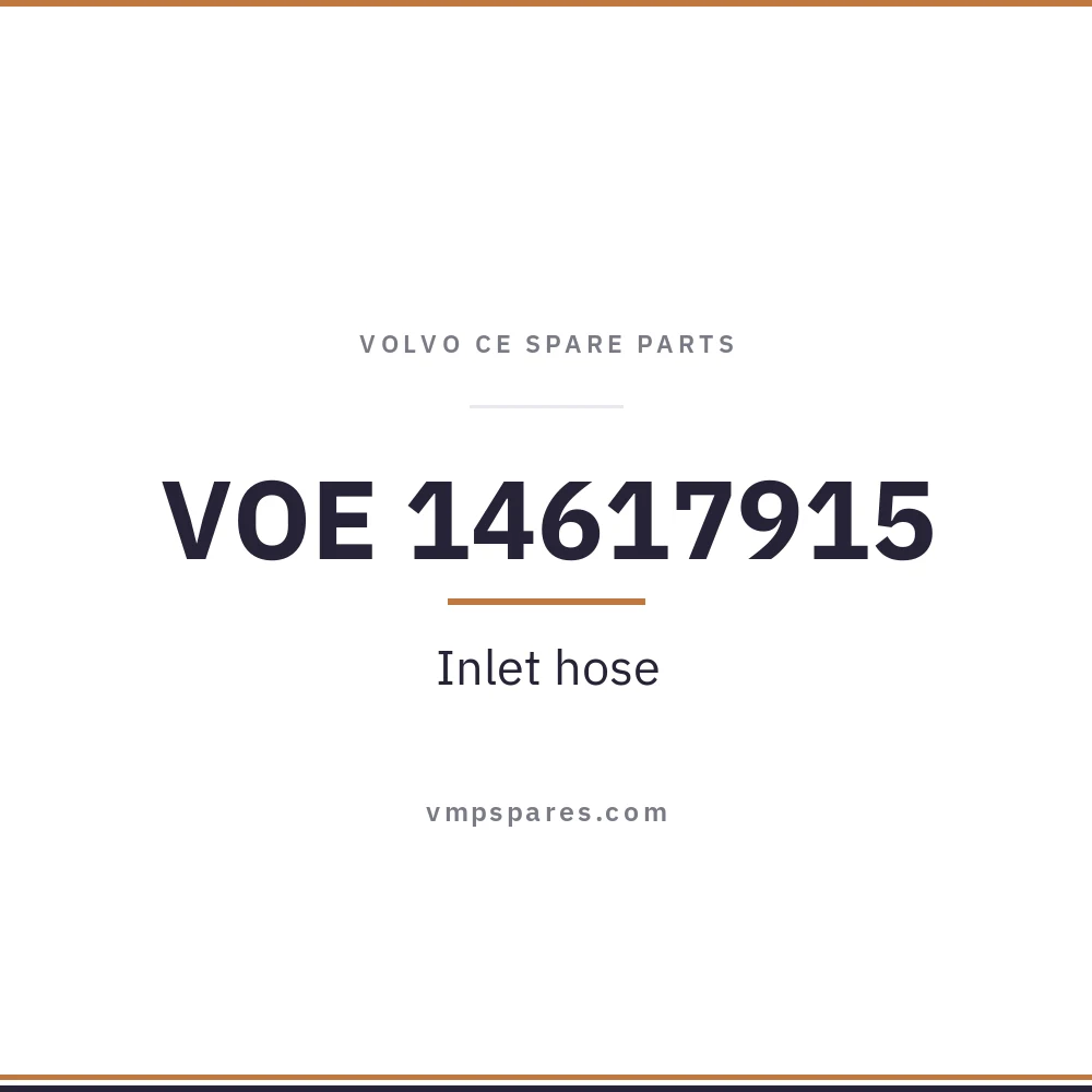 VOE 14617915 – Inlet hose