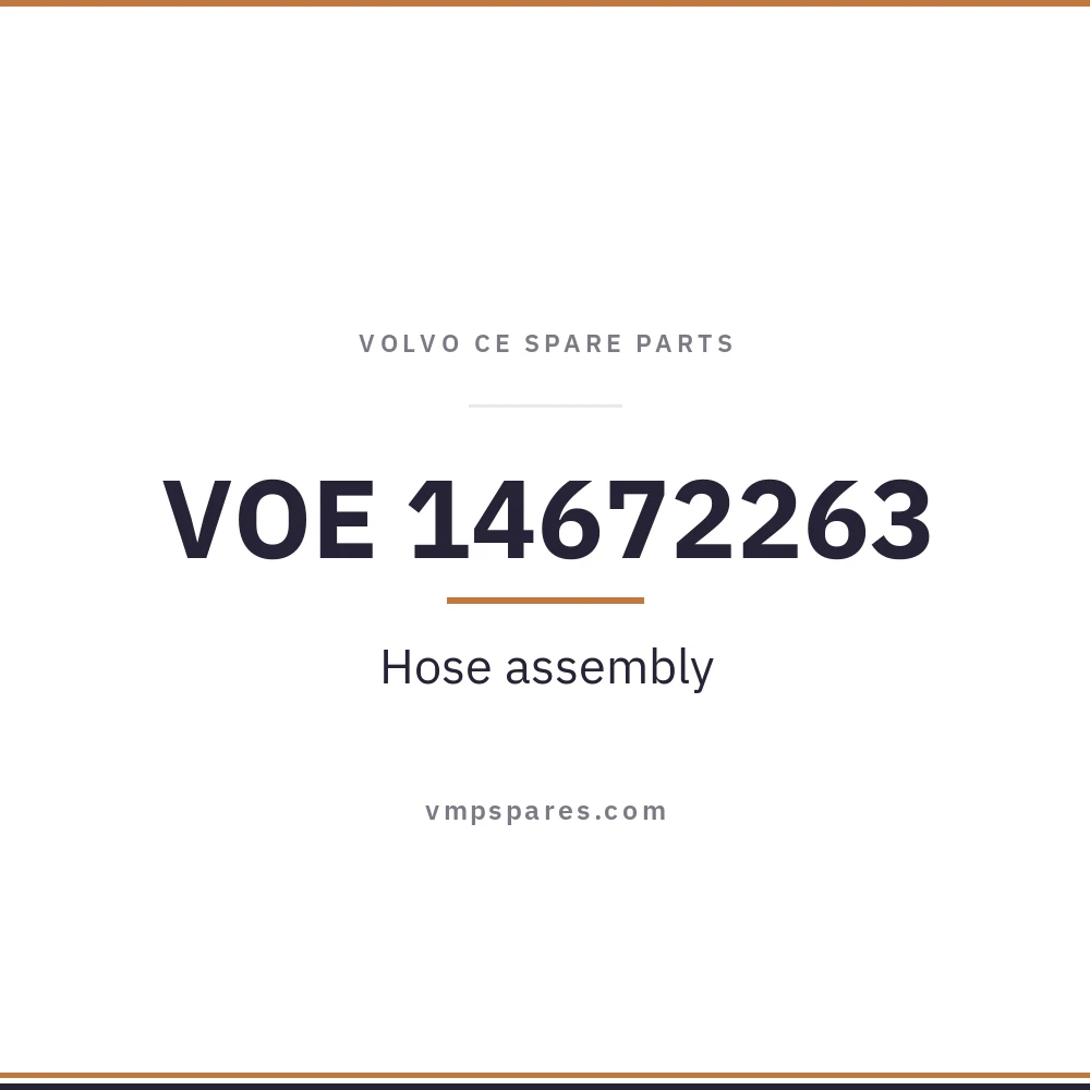VOE 14672263 – Hose assembly